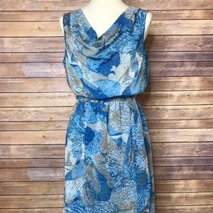 Nic + Zoe Blue Island Dress